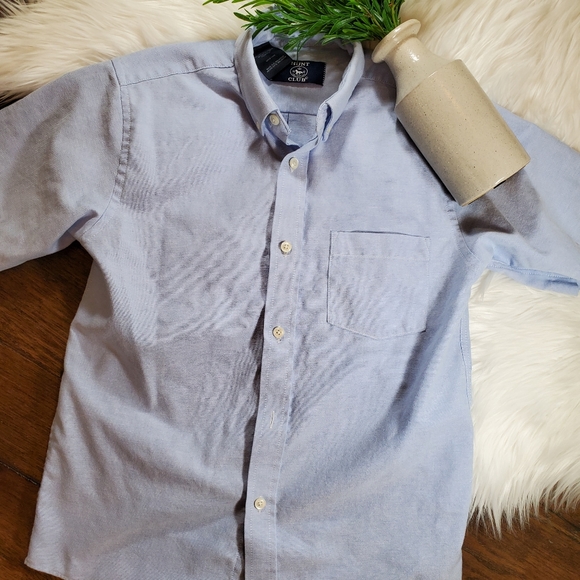 Hunt Club Blue Button Down Shirt | sz 10 - Picture 2 of 7